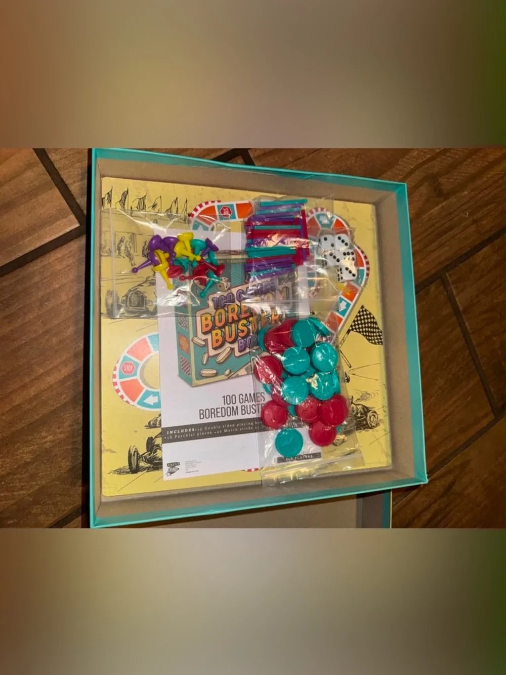 100 Games Boredom Buster Box - NIB